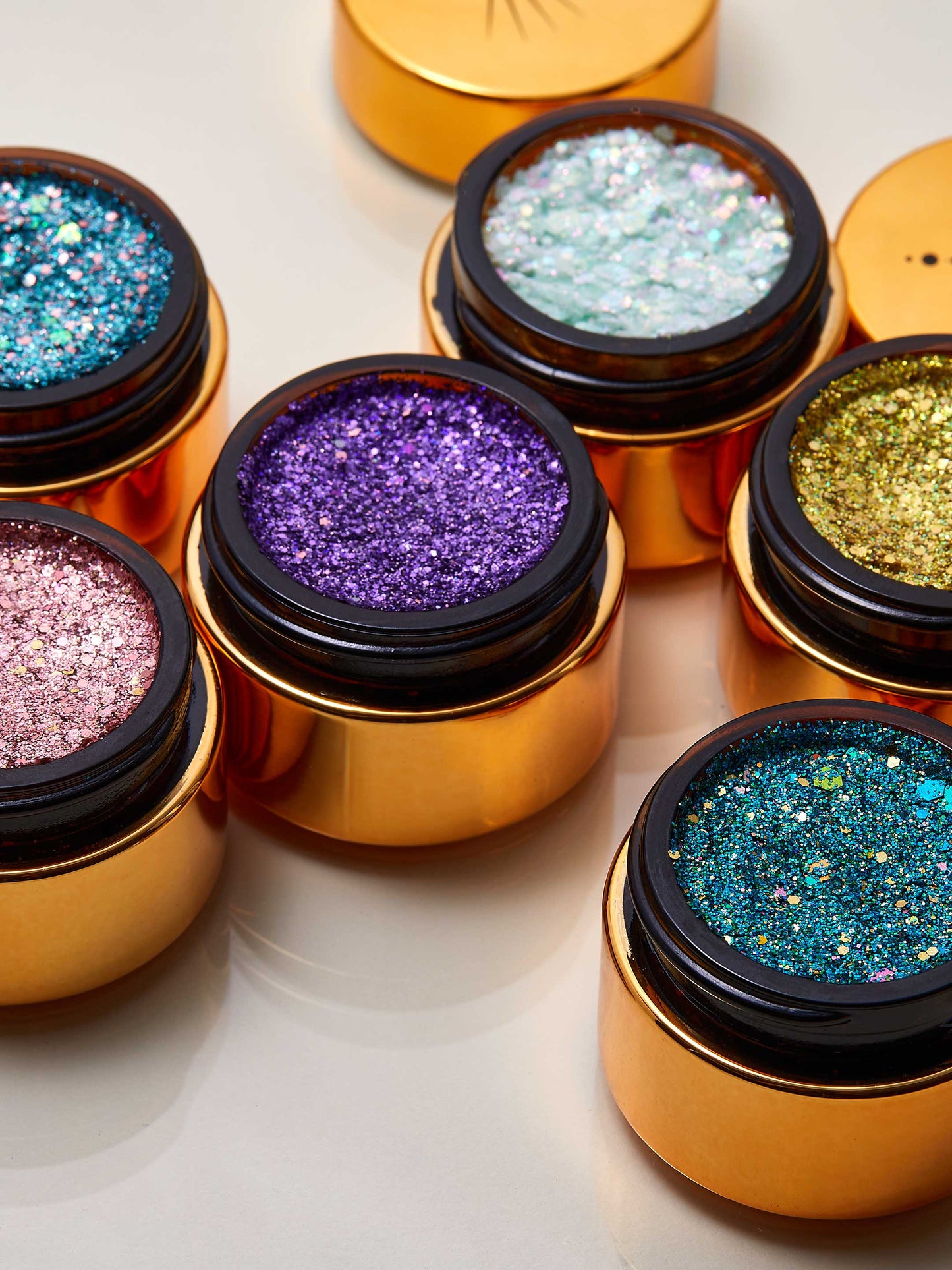 Calisto Body Glitter Rose Gold  Water-Resistant Plastic-free
